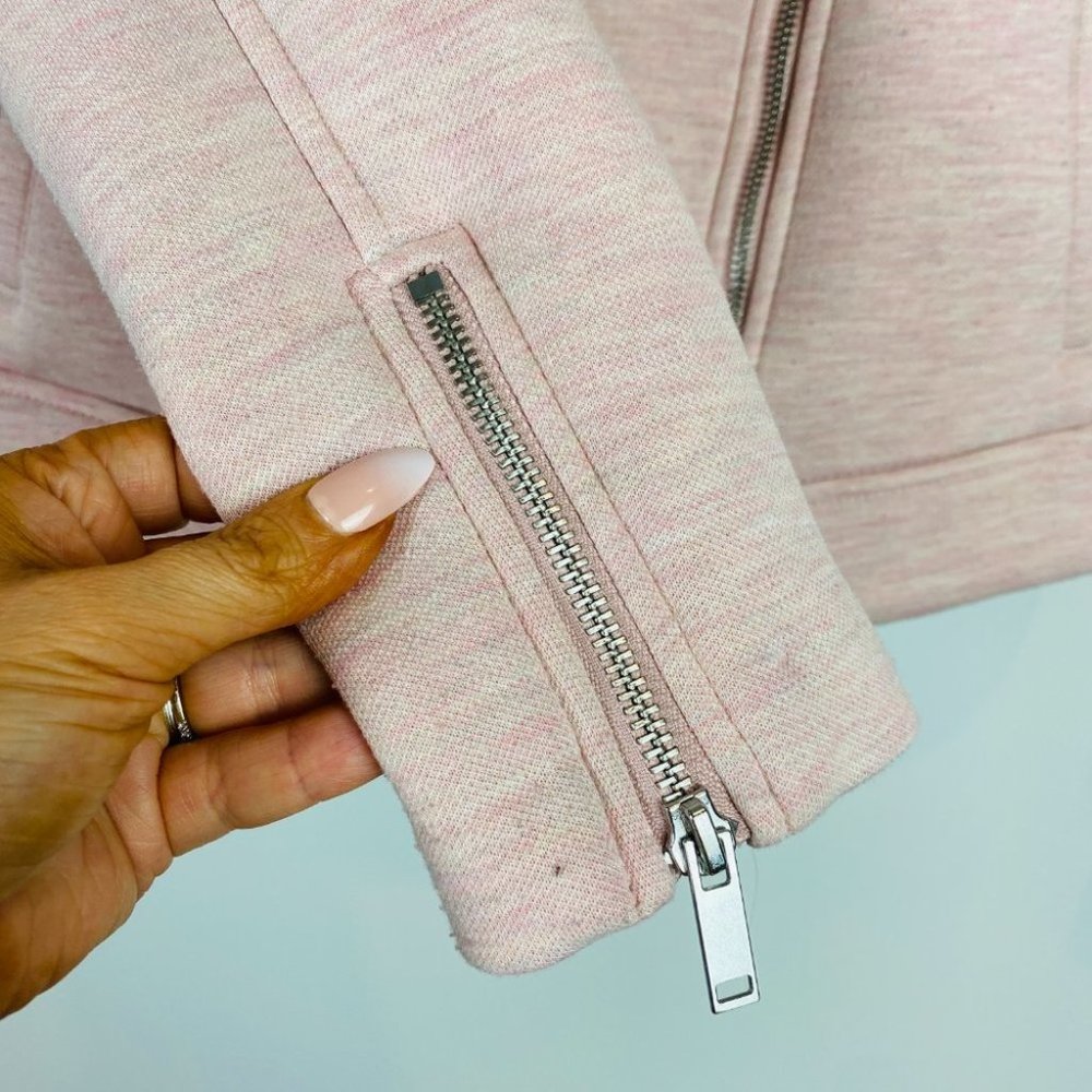 Old Navy Light Pink Moto Jacket - Picture 6 of 12